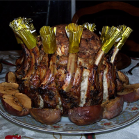 Special Occasion Stuffed Crown Pork Roast Recipe | Allrecipes image