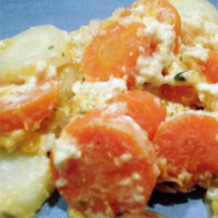 Carrot Casserole with Cheese Recipe | Allrecipes image