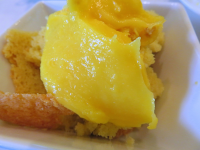 Lemon Cake With Lemon Filling and Lemon Butter Frosting ... image