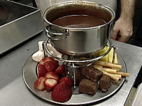 Chocolate Fondue Recipe | Food Network image