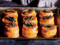 Sweet Potato Stacks with Sage Browned Butter Recipe ... image