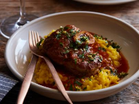 Osso Buco with Risotto Milanese Recipe | Food Network ... image