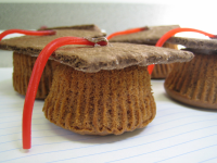 Graduation Cap Cupcakes Recipe - Food.com image
