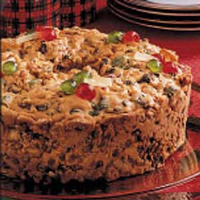 WHAT IS THE GREEN FRUIT IN FRUIT CAKE RECIPES