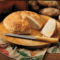 Cheesy Potato Bread Recipe: How to Make It image
