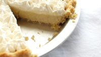 Rum-Vanilla Cream Pie Recipe | Martha Stewart image