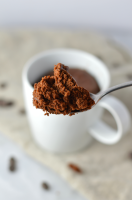 4 Ingredient Chocolate Mug Cake | A Taste of Madness image