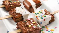 Brownie Pops Recipe - BettyCrocker.com image