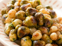 Roasted Sprouts and Onions Recipe | Ree Drummond | Food ... image