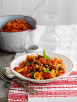 Tomato and Kidney Bean Pasta with Basil recipe | Eat ... image