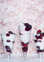Maraschino Cherry Parfaits Recipe | Bon Appétit image
