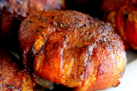 Smoked Stuffed Burgers Wrapped in Piggy Goodness - Learn ... image