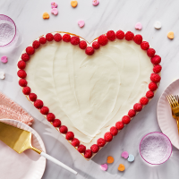 Heart-Shaped Cake Recipe | EatingWell image