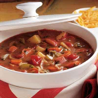 Seven Vegetable Soup Recipe | Land O’Lakes image