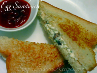 Scrambled Egg Sandwich - Simple Indian Recipes image