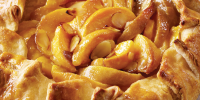 Fresh Peach Crostata Recipe | Epicurious image