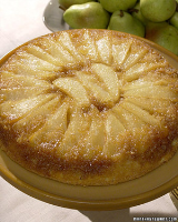 Pear Upside-Down Cake Recipe | Martha Stewart image