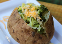 BAKED POTATO MICROWAVE THEN GRILL RECIPES