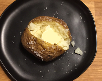 Half-baked: a microwave start speeds baked potatoes to the ... image