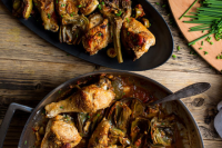 Braised Chicken With Artichokes and Olives Recipe - NYT ... image