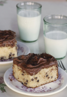 Chocolate Chip Cake with Classic Chocolate Buttercream Recipe image