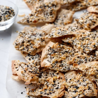 Homemade Everything Crackers | Love and Olive Oil image