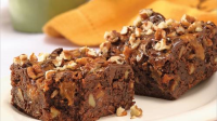 Double Chocolate-Caramel-Fudge Brownies Recipe ... image