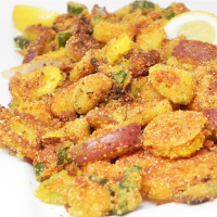 Arkansas Fried Veggie Skillet Recipe | Allrecipes image