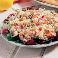 Dilled Salmon Pasta Salad Recipe: How to Make It image
