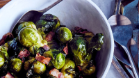 Brown-Sugar-and-Bacon-Glazed Brussels Sprouts Recipe ... image