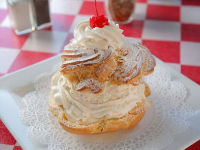 Grammy's Giant Cream Puffs Recipe | Food Network image