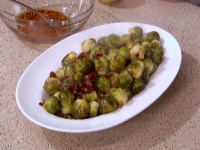 Caramelized Brussels Sprouts with Cranberries and Bacon ... image