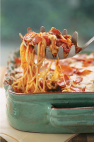 Pizza Spaghetti Casserole Recipe | Southern Living image