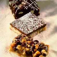 Chocolate Cinnamon Nut Bars Recipe | Land O’Lakes image