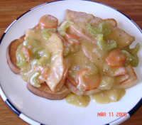Open Faced Savory Hot Turkey Sandwiches Recipe - Food.com image