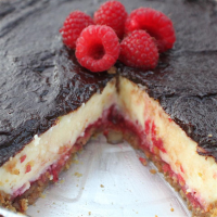 Chocolate Raspberry Cheesecake | Allrecipes image