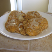Cheesy Breaded Chicken Recipe | Allrecipes image