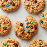 Peanut Butter Monster Cookies Recipe - Land O'Lakes image