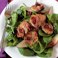 Pork Tenderloin, Pear, and Cranberry Salad Recipe image
