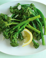 Lemony Baby Broccoli Recipe | Martha Stewart image