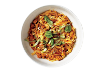 Curried Ground Shrimp and Noodles Recipe | Bon Appétit image