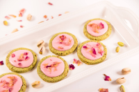 Keto Pistachio Shortbread Cookies image