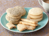 Classic Shortbread Cookies in 4 Ingredients with added 1 ... image