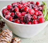 Quick and Easy Sugared Cranberries | Foodtalk image