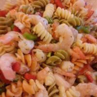 Shrimp Pasta Salad with Italian Dressing Recipe | Allrecipes image