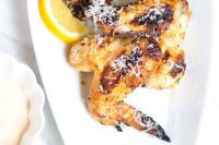 Lemon Garlic Grilled Chicken Wings Recipe image