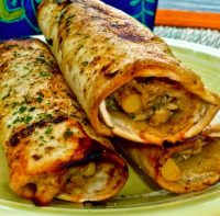 Crispy Chicken Tortilla Roll Ups - Recipes - Faxo image