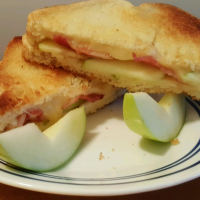 Grilled Apple and Swiss Cheese Sandwich Recipe | Allrecipes image