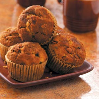 Double-Chip Pumpkin Cinnamon Muffins Recipe: How to Make It image