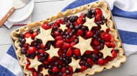 Star-Spangled Red, White & Blue Slab Pie Recipe ... image